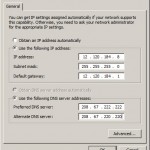 Open DNS Settings